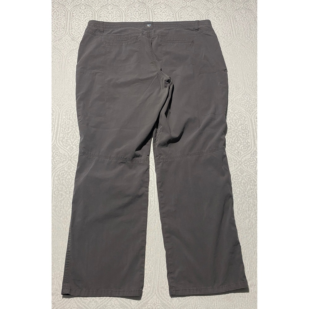 KUHL Splash Roll-Up Hiking Pants Womens 20W Regular Gray Articulated Knee - Picture 4 of 12